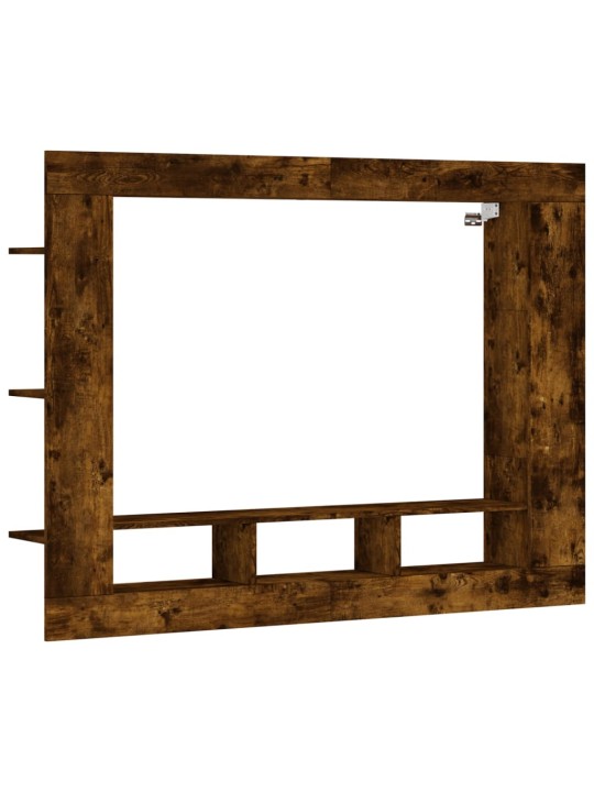 TV skříňka kouřový dub 152 x 22 x 113 cm kompozitní dřevo