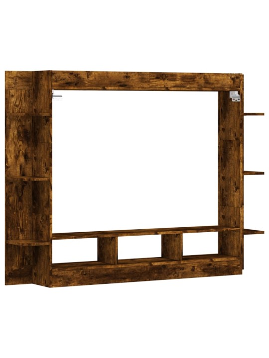 TV skříňka kouřový dub 152 x 22 x 113 cm kompozitní dřevo