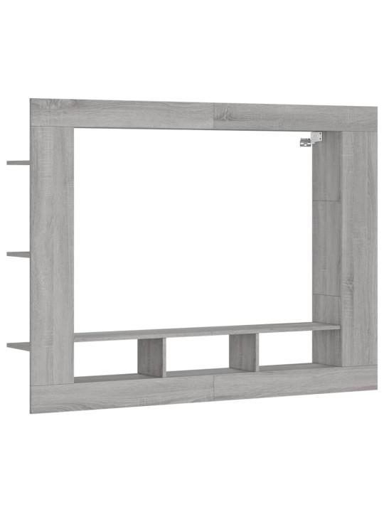 TV skříňka šedá sonoma 152 x 22 x 113 cm kompozitní dřevo