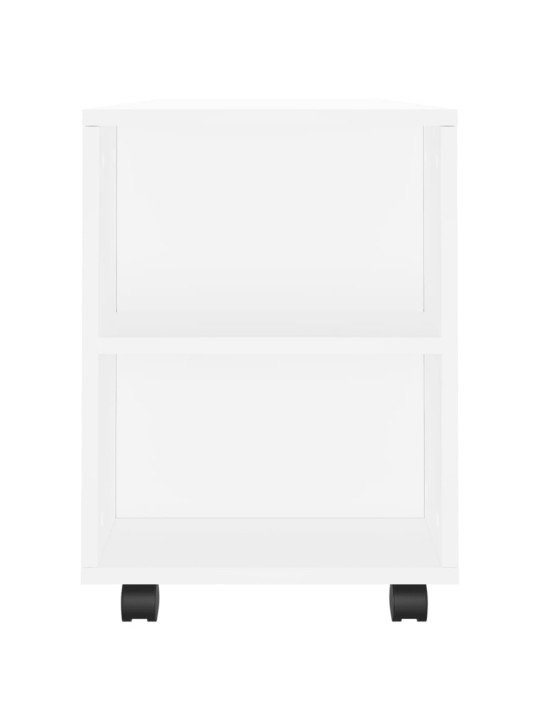 TV skříňka bílá 102 x 34,5 x 43 cm kompozitní dřevo