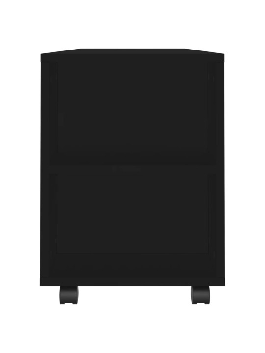 TV skříňka černá 102 x 34,5 x 43 cm kompozitní dřevo