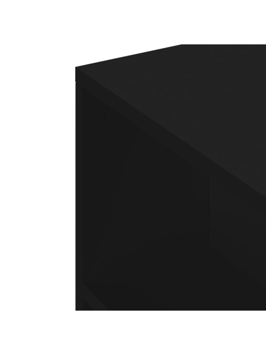 TV skříňka černá 102 x 34,5 x 43 cm kompozitní dřevo