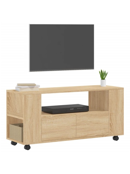 TV skříňka dub sonoma 102 x 34,5 x 43 cm kompozitní dřevo