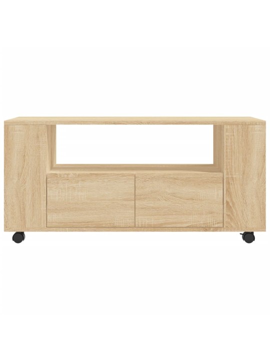 TV skříňka dub sonoma 102 x 34,5 x 43 cm kompozitní dřevo