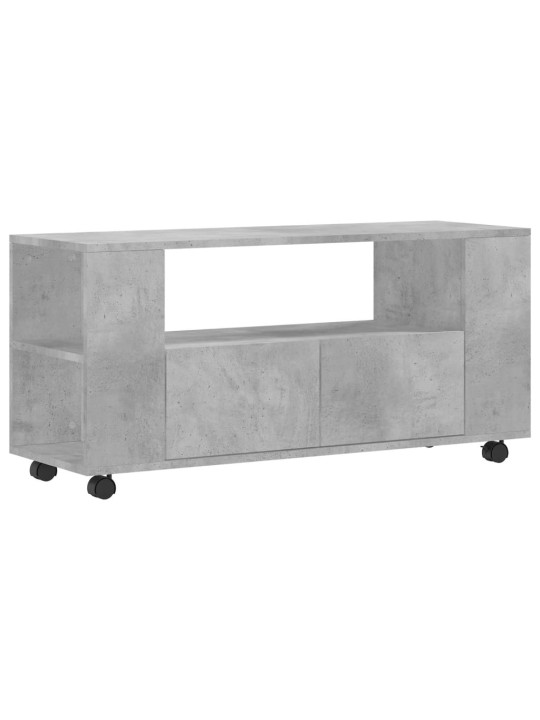 TV skříňka betonově šedá 102 x 34,5 x 43 cm kompozitní dřevo