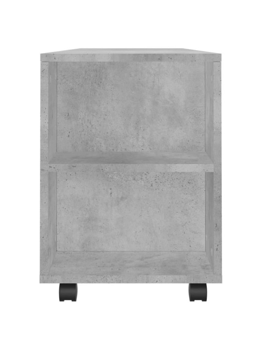 TV skříňka betonově šedá 102 x 34,5 x 43 cm kompozitní dřevo