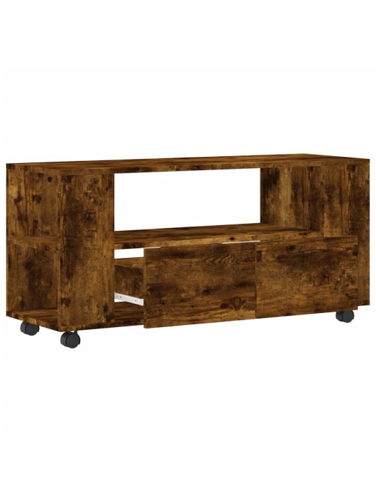 TV skříňka kouřový dub 102 x 34,5 x 43 cm kompozitní dřevo