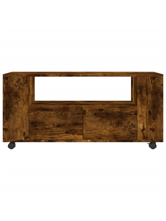 TV skříňka kouřový dub 102 x 34,5 x 43 cm kompozitní dřevo