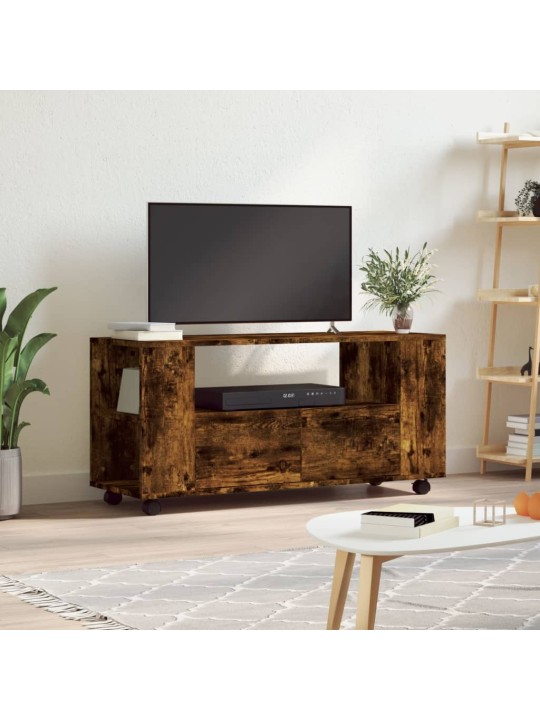 TV skříňka kouřový dub 102 x 34,5 x 43 cm kompozitní dřevo