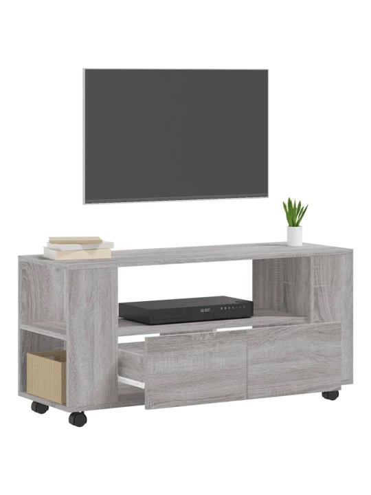 TV skříňka šedá sonoma 102 x 34,5 x 43 cm kompozitní dřevo