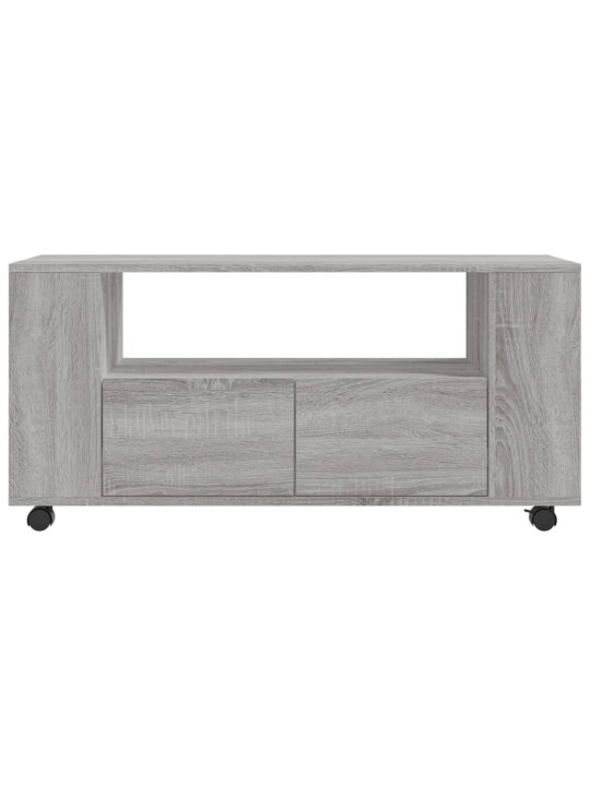 TV skříňka šedá sonoma 102 x 34,5 x 43 cm kompozitní dřevo