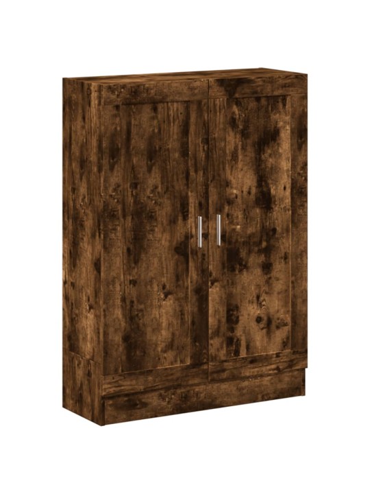 Knihovna kouřový dub 82,5 x 30,5 x 115 cm kompozitní dřevo