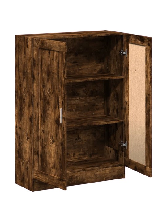 Knihovna kouřový dub 82,5 x 30,5 x 115 cm kompozitní dřevo