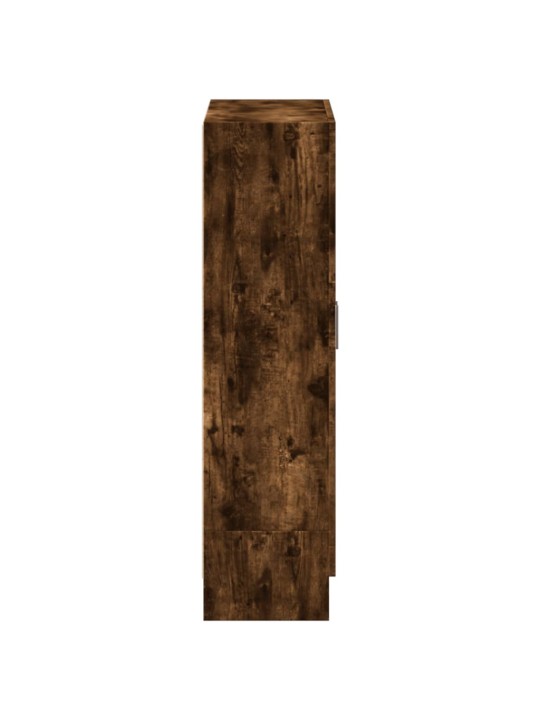 Knihovna kouřový dub 82,5 x 30,5 x 115 cm kompozitní dřevo