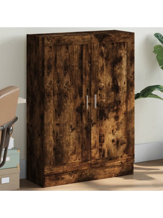 Knihovna kouřový dub 82,5 x 30,5 x 115 cm kompozitní dřevo