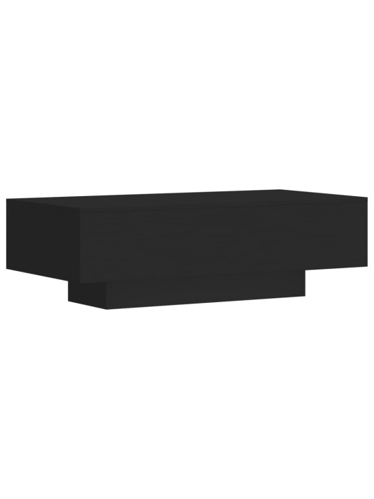 Konferenční stolek černý 100 x 49,5 x 31 cm kompozitní dřevo