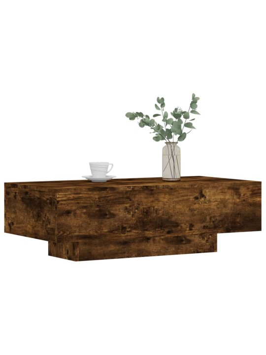 Konferenční stolek kouřový dub 100x49,5x31 cm kompozitní dřevo