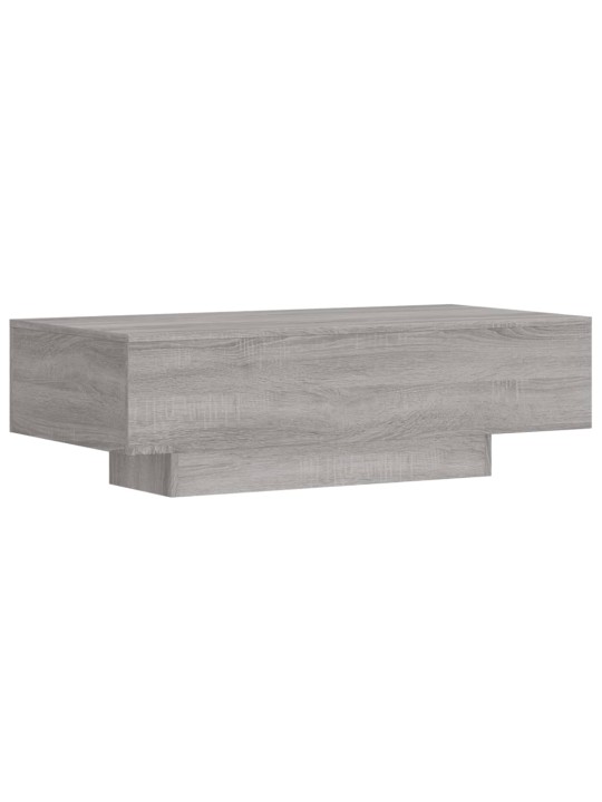 Konferenční stolek šedý sonoma 100x49,5x31 cm kompozitní dřevo