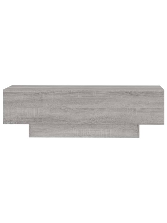 Konferenční stolek šedý sonoma 100x49,5x31 cm kompozitní dřevo