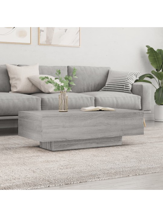 Konferenční stolek šedý sonoma 100x49,5x31 cm kompozitní dřevo
