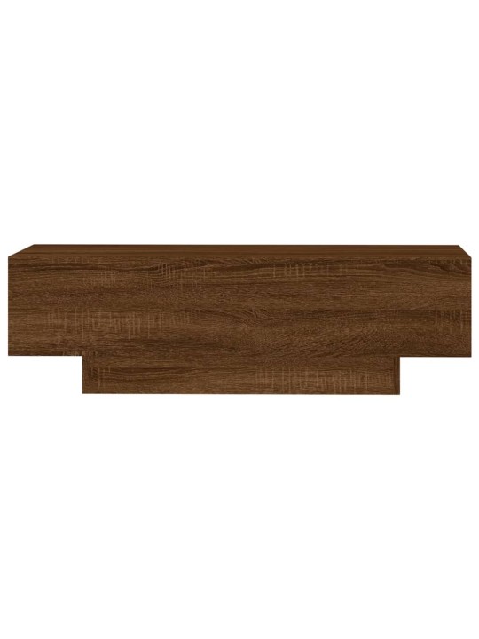 Konferenční stolek hnědý dub 100x49,5x31 cm kompozitní dřevo