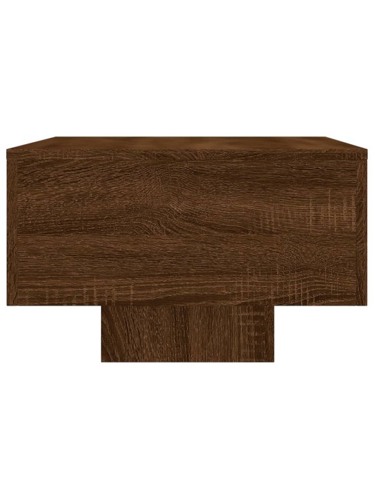 Konferenční stolek hnědý dub 100x49,5x31 cm kompozitní dřevo