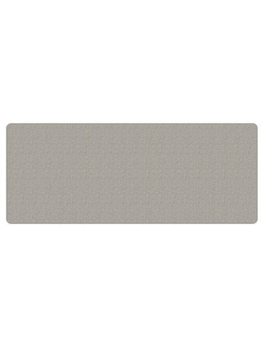 Běhoun sisalový vzhled taupe 80 x 200 cm