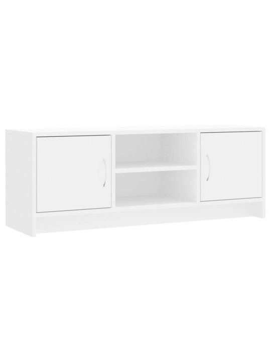 TV skříňka bílá 102x30x37,5 cm kompozitní dřevo