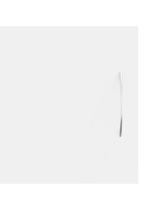 TV skříňka bílá 102x30x37,5 cm kompozitní dřevo