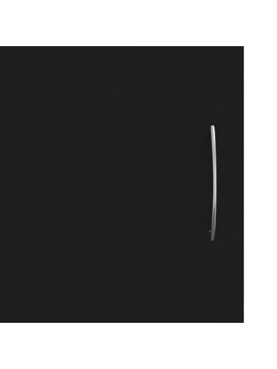 TV skříňka černá 102x30x37,5 cm kompozitní dřevo