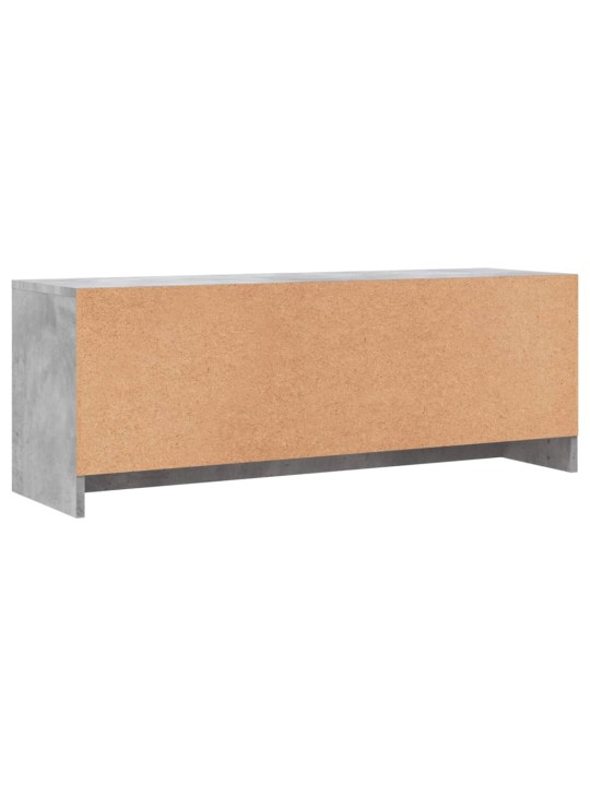 TV skříňka betonově šedá 102x30x37,5 cm kompozitní dřevo