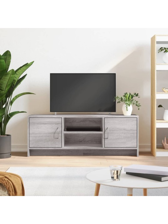 TV skříňka šedá sonoma 102x30x37,5 cm kompozitní dřevo