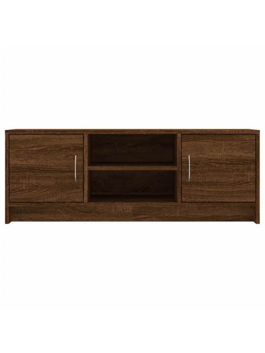 TV skříňka hnědý dub 102x30x37,5 cm kompozitní dřevo