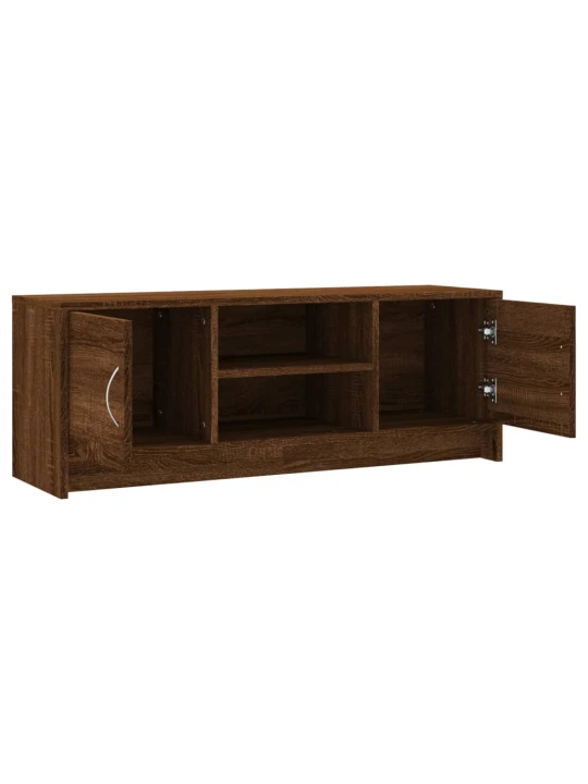 TV skříňka hnědý dub 102x30x37,5 cm kompozitní dřevo