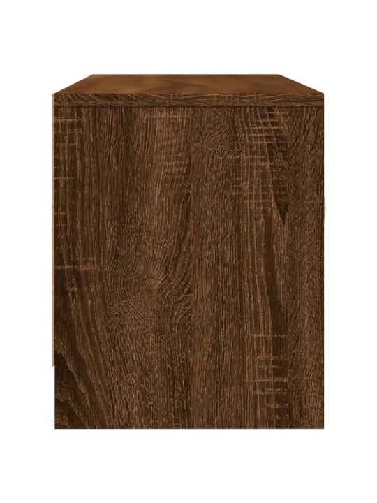 TV skříňka hnědý dub 102x30x37,5 cm kompozitní dřevo