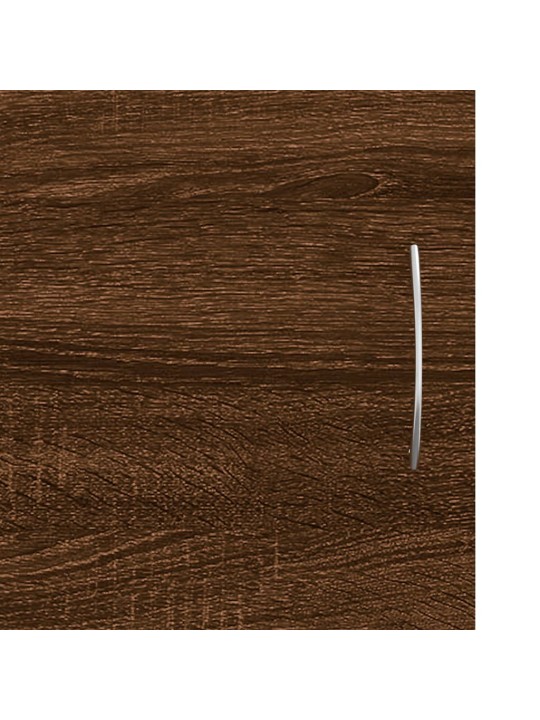 TV skříňka hnědý dub 102x30x37,5 cm kompozitní dřevo