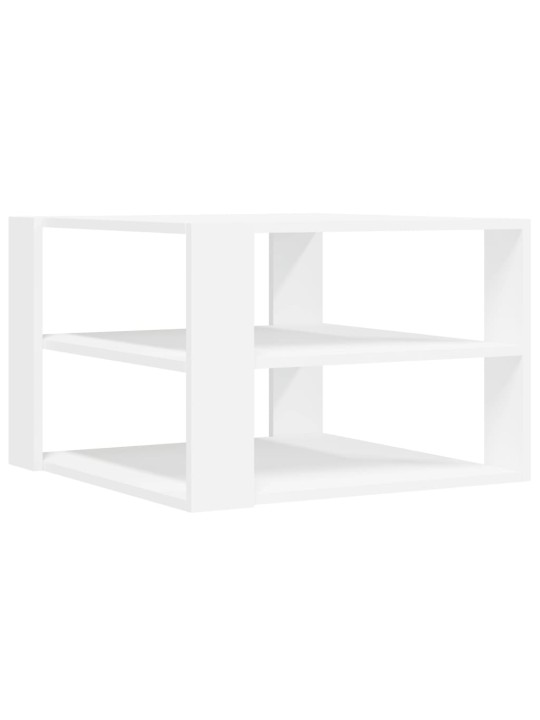 Konferenční stolek bílý 59,5 x 59,5 x 40 cm kompozitní dřevo