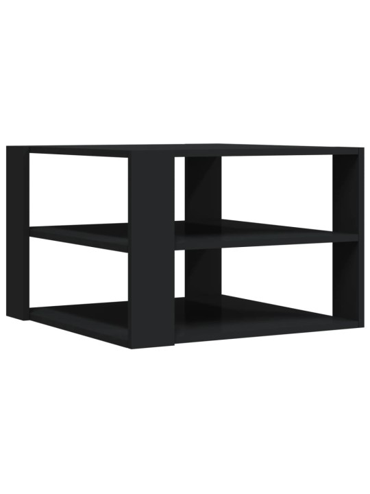 Konferenční stolek černý 59,5 x 59,5 x 40 cm kompozitní dřevo