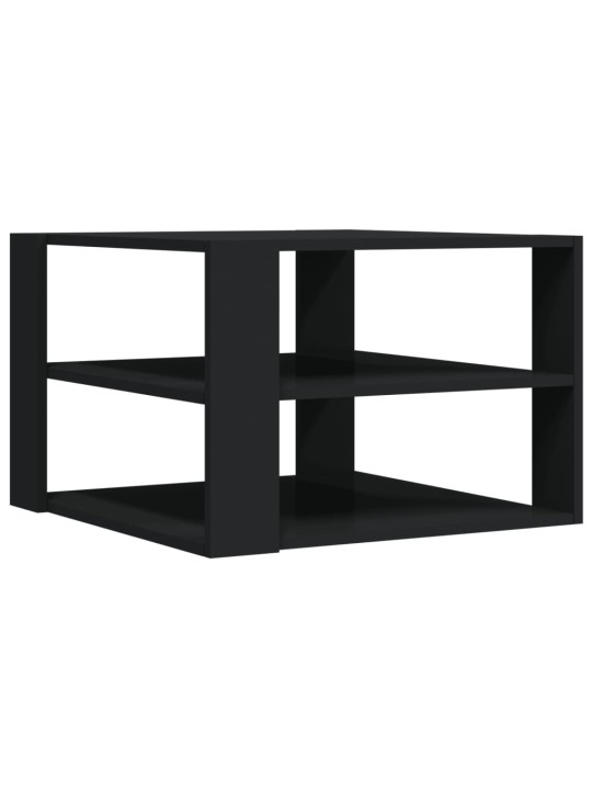 Konferenční stolek černý 59,5 x 59,5 x 40 cm kompozitní dřevo