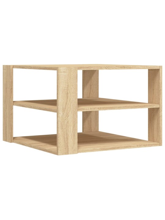 Konferenční stolek dub sonoma 59,5x59,5x40 cm kompozitní dřevo
