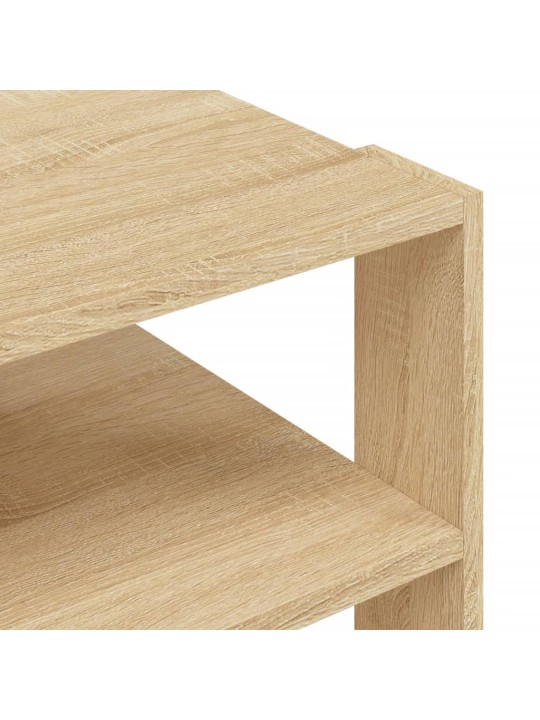 Konferenční stolek dub sonoma 59,5x59,5x40 cm kompozitní dřevo