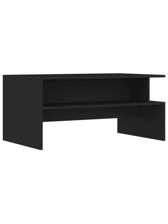 Konferenční stolek černý 90 x 55 x 42,5 cm kompozitní dřevo