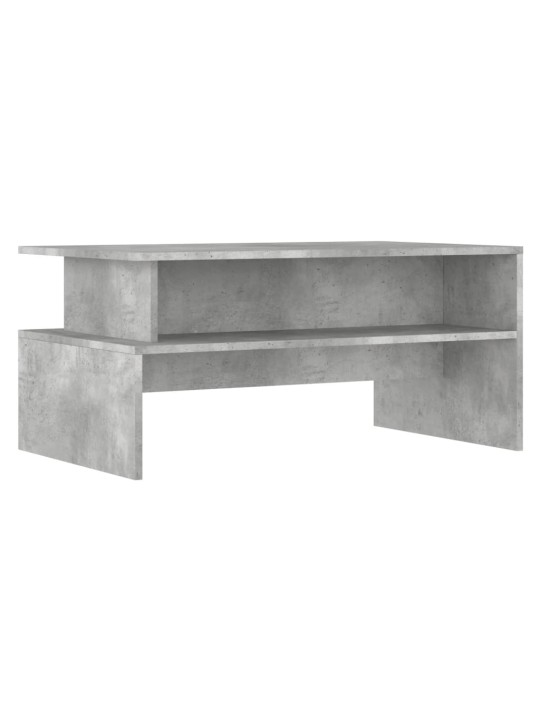 Konferenční stolek betonově šedý 90x55x42,5 cm kompozitní dřevo