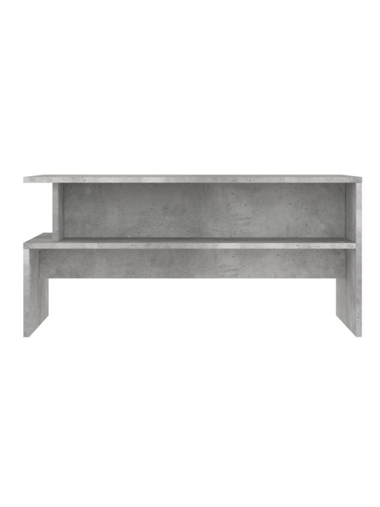 Konferenční stolek betonově šedý 90x55x42,5 cm kompozitní dřevo
