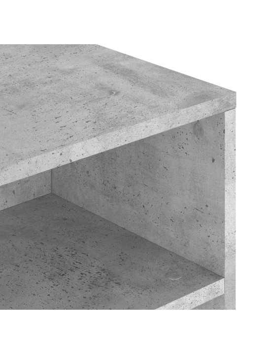 Konferenční stolek betonově šedý 90x55x42,5 cm kompozitní dřevo