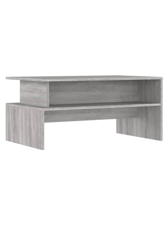 Konferenční stolek šedý sonoma 90x55x42,5 cm kompozitní dřevo