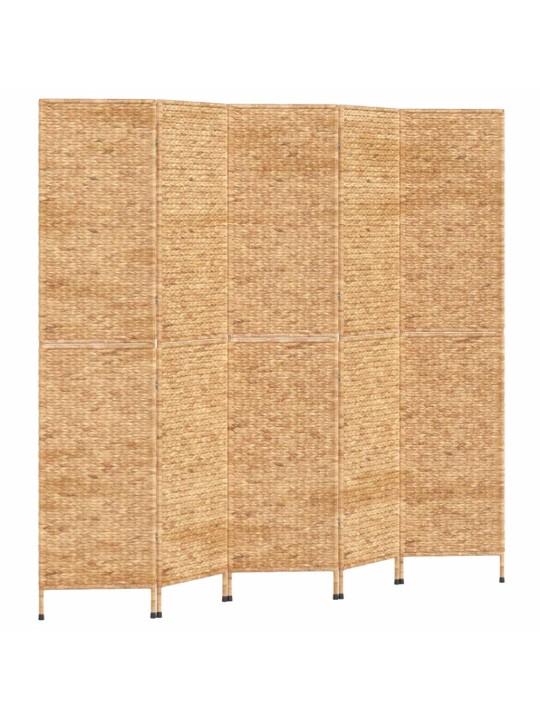Paraván 5panelový 205 x 180 cm vodní hyacint