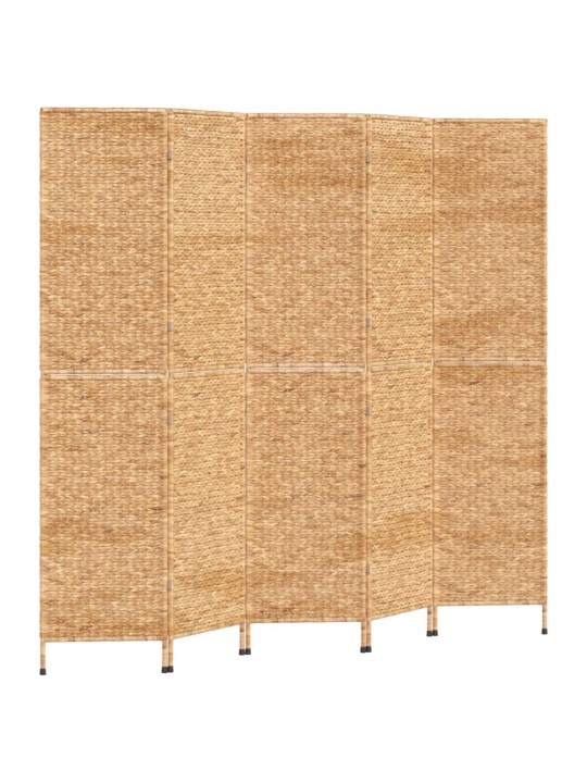 Paraván 5panelový 205 x 180 cm vodní hyacint