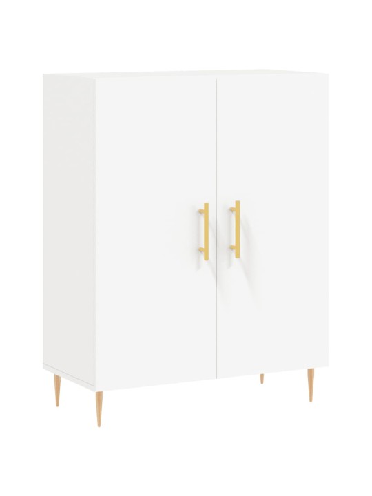 Skříň highboard bílá 69,5 x 34 x 180 cm kompozitní dřevo