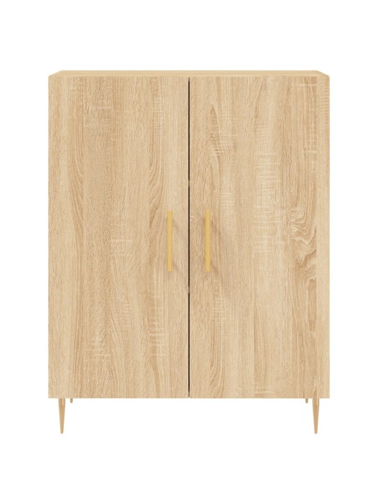Skříň highboard dub sonoma 69,5 x 34 x 180 cm kompozitní dřevo